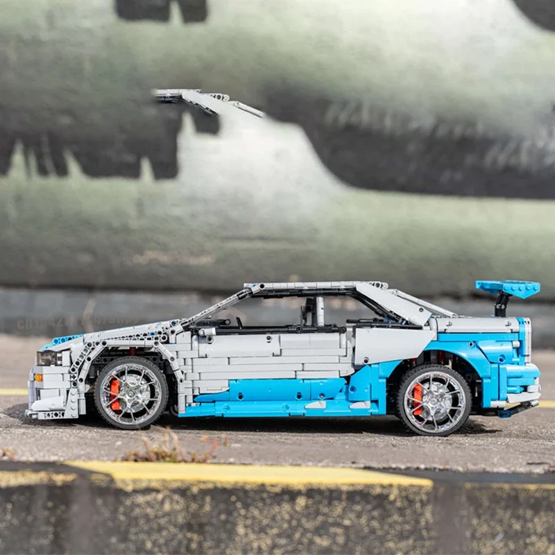 Model Kit R34 - 3383 Buah Kit Bangunan Model Supercar