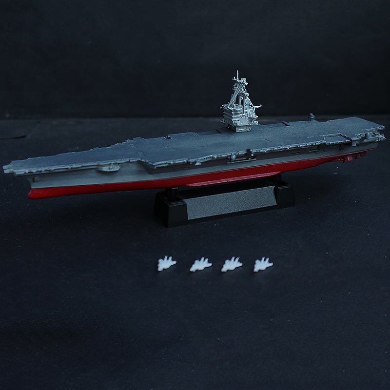 Model Kit Uss Enterprise - 1/1250 Model Kapal Induk Bertenaga Nuklir