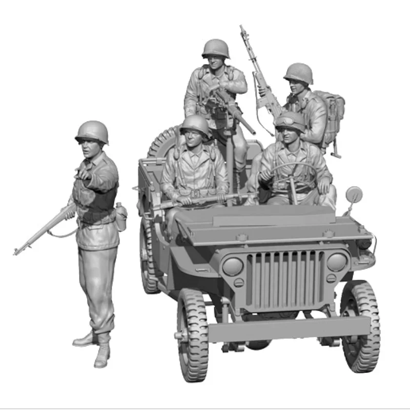 Model Kit Italeri - Kit Perakitan Model Figur Resin Skala
