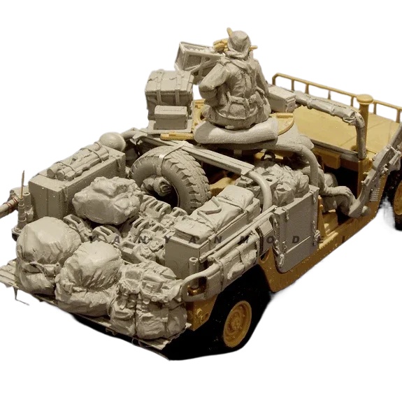 Model Kit Italeri - 1/35 kit model prajurit Resin tidak