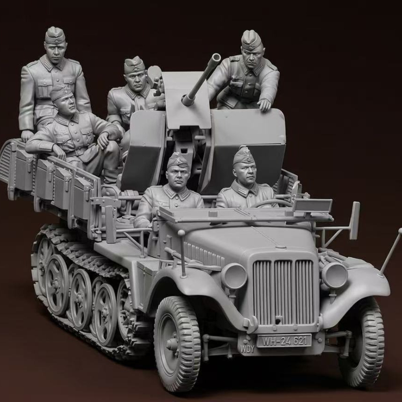 Model Kit Italeri - 1/35 Resin Figures Model Kits SdKfz.10/4