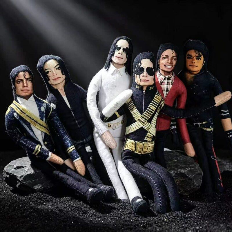 Model Kit Joints - Boneka Michael Jackson, Penyanyi Terkenal, Prop