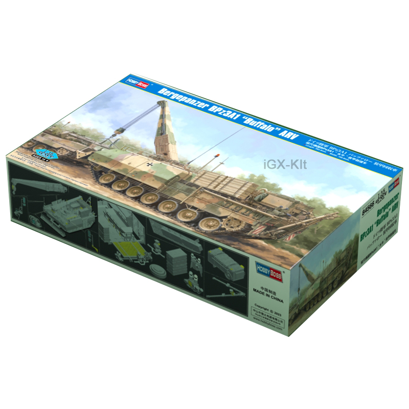 Model Kit Italeri - Hobbyboss 84566 1/35 Skala Bergepanzer BPz3A1