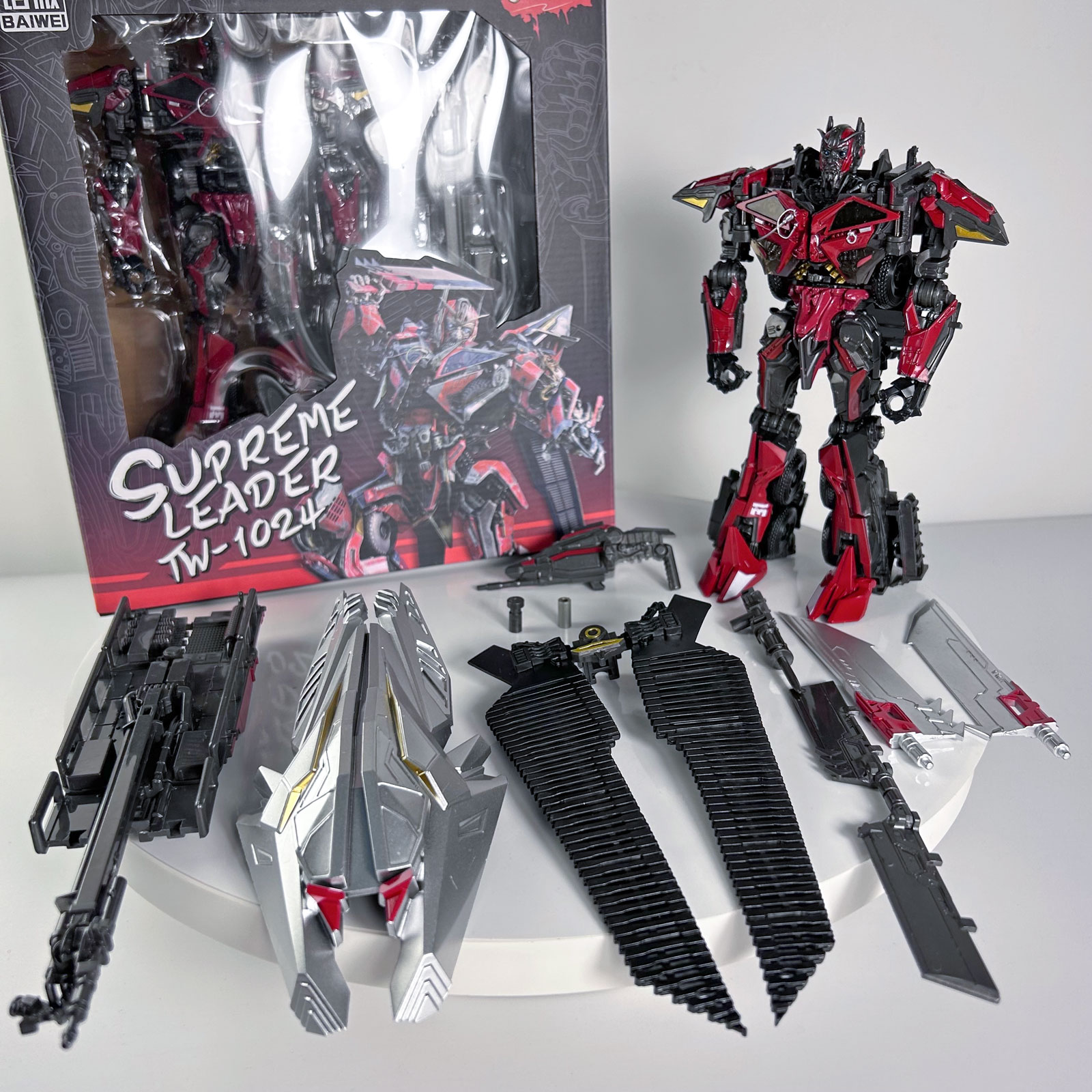 Model Kit Yolopark - BAIWEI transformasi TW1024 18cm mainan Sentinel