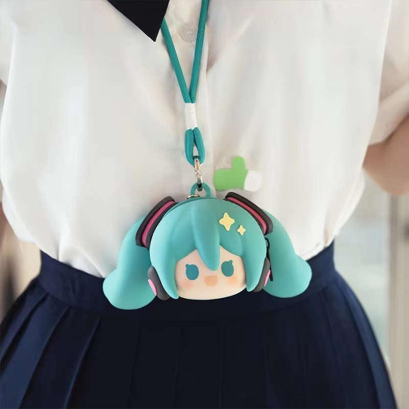Model Kit Hatsune Miku - Dompet Koin Hatsune Miku Lucu Tempat