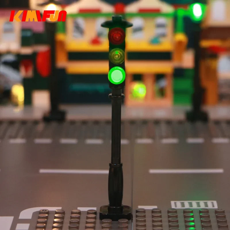 Lego Set Creator - 1 buah LED MOC jalan siklus