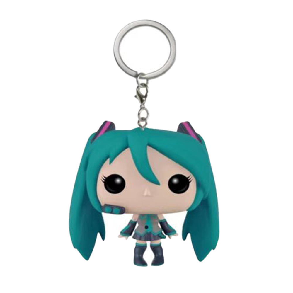 Model Kit Hatsune Miku - Gantungan Kunci Anime Hatsune Miku Mainan