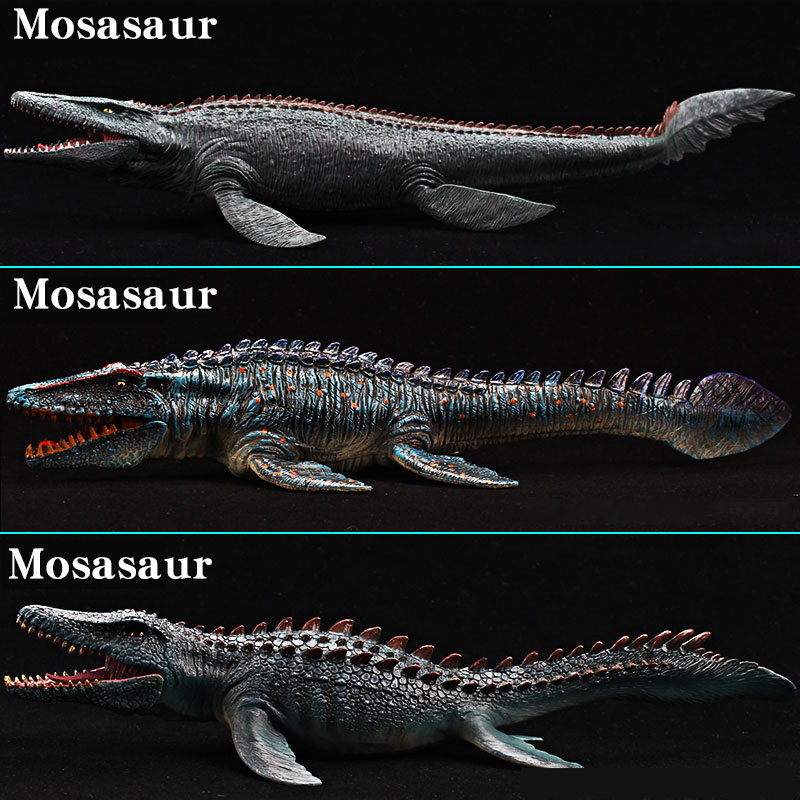 Model Kit Brand - Figur Aksi Model Dinosaurus Laut Prasejarah
