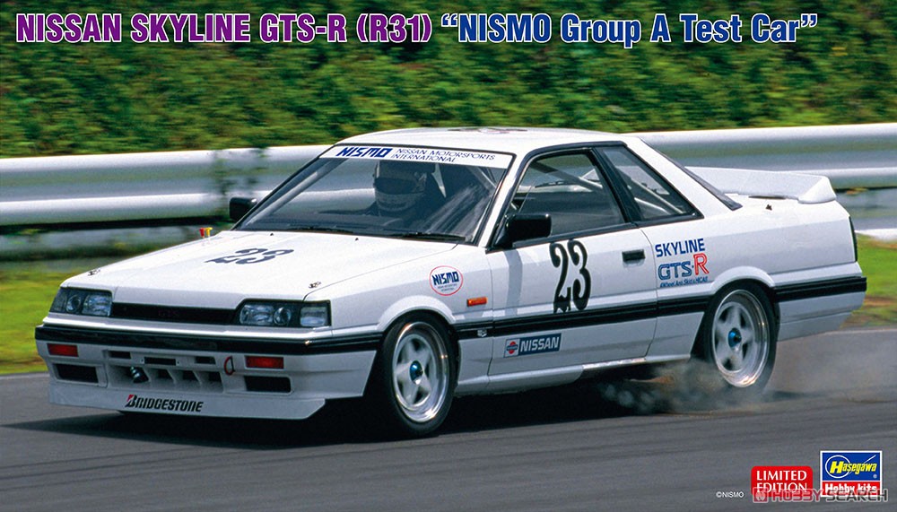 Model Kit Nissan Skyline - Skala 1/24 Hasegawa-20549 Model mobil rakitan