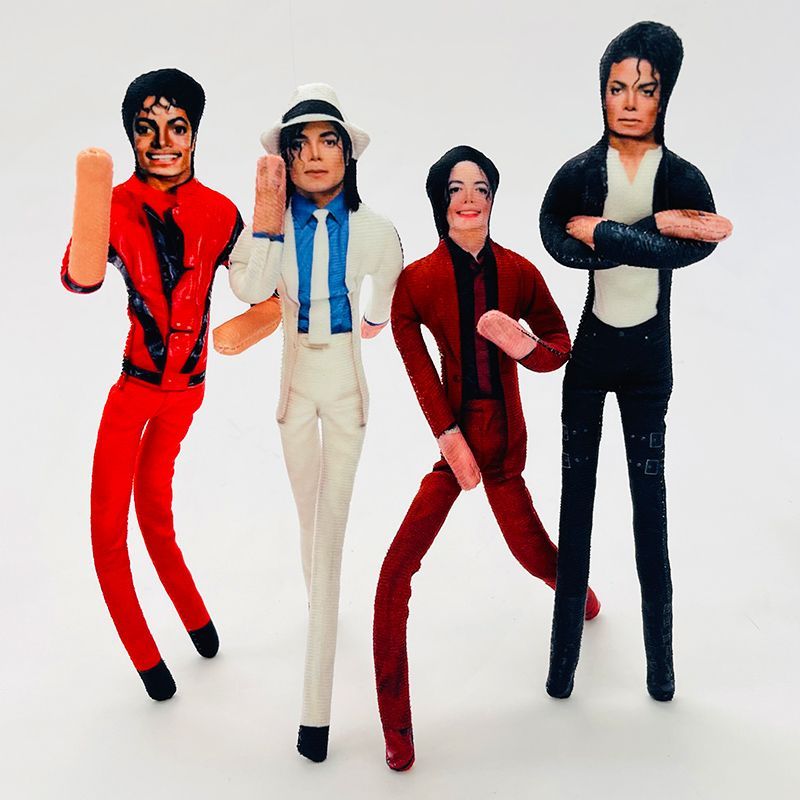 Model Kit Joints - Boneka Michael Jackson Cosplay 28CM, Boneka