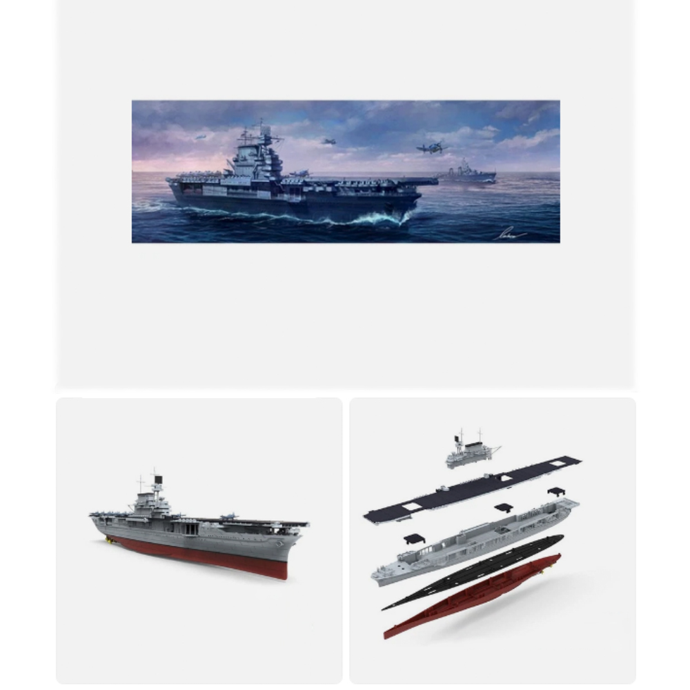 Model Kit Uss Enterprise - Meng PS005 Skala 1/48 Kapal Induk