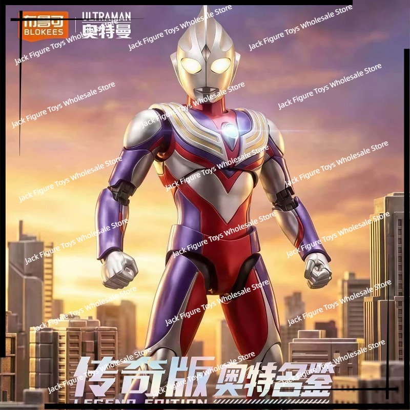 Model Kit Blokees - Figur Aksi Blokees Ultraman Tiga Edisi