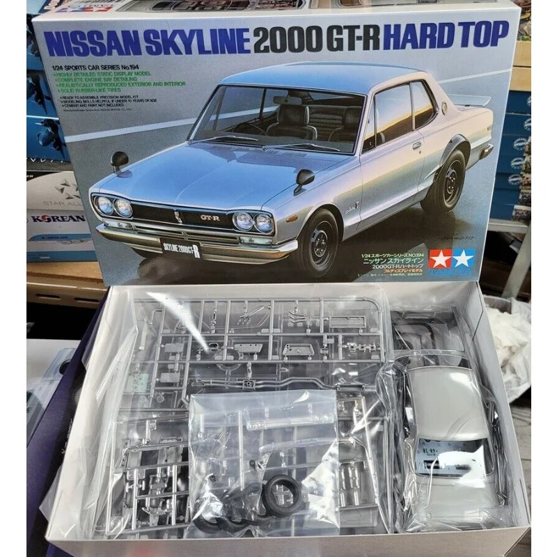 Tamiya 1/24 Nissan Skyline 200 - Model Kit Nissan Skyline ulasan dan harga