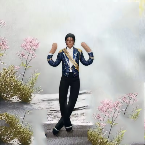 Boneka Prop Cosplay Michael Ja - Model Kit Joints ulasan dan harga