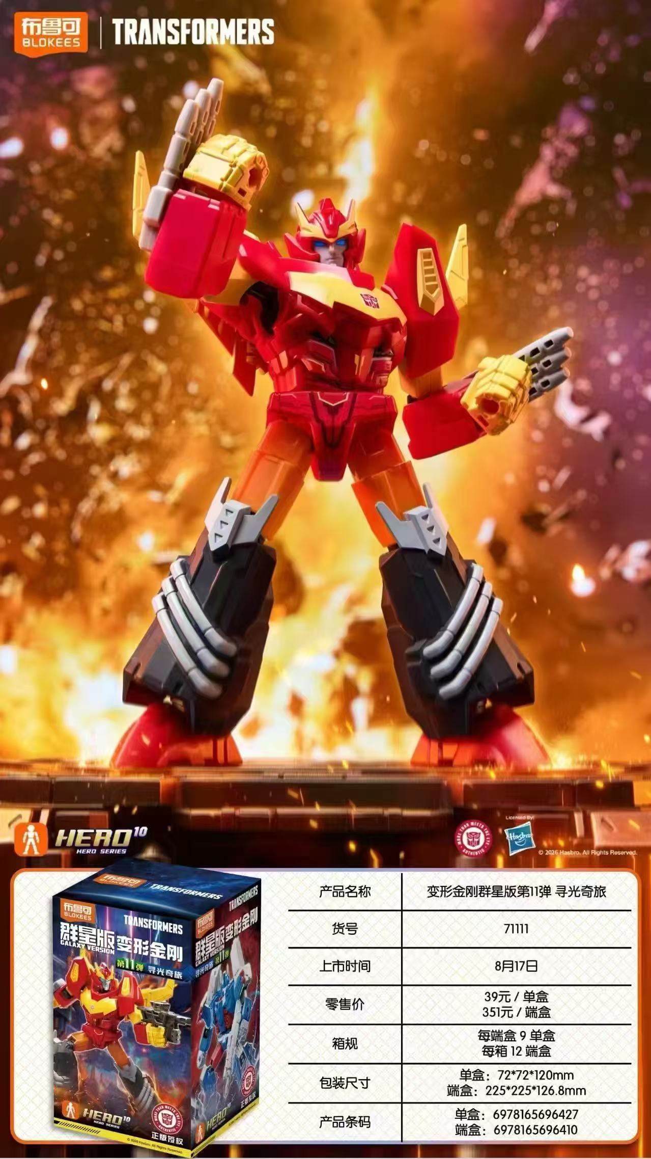 Blokees Transformers Galaxy V1 - Model Kit Blokees ulasan dan harga