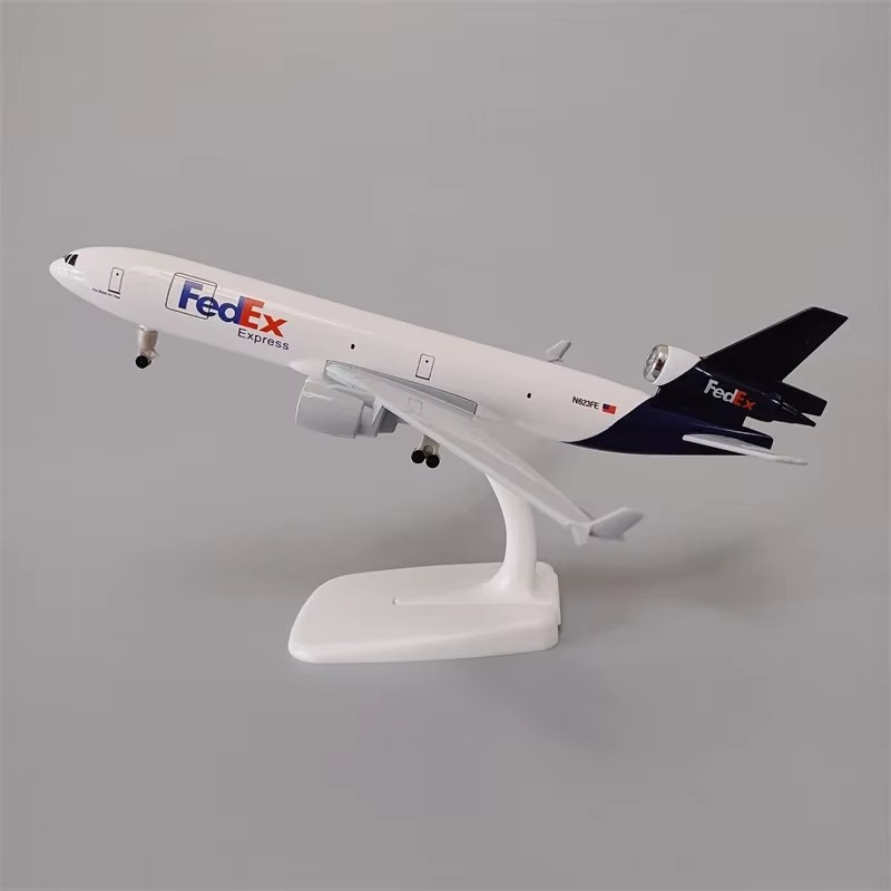 Model pesawat 20cm Air Fedex E - Model Kit Manual ulasan dan harga
