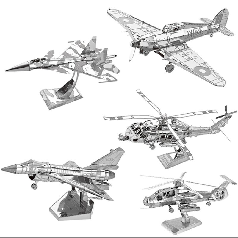 Pesawat 3D teka-teki logam Kit - Model Kit Walmart ulasan dan harga