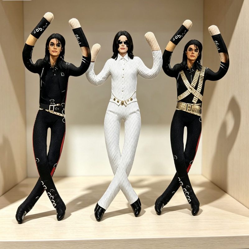 Boneka Plush Michael Jackson d - Model Kit Joints ulasan dan harga