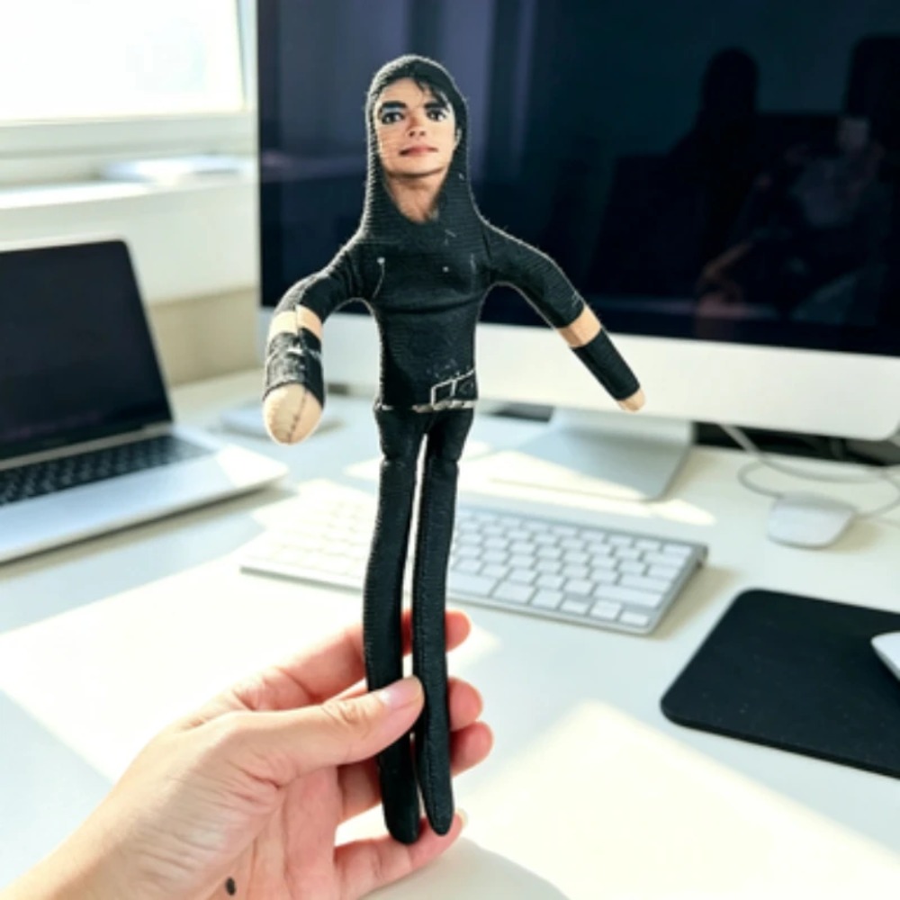 Michael Jackson Boneka Plush d - Model Kit Joints ulasan dan harga