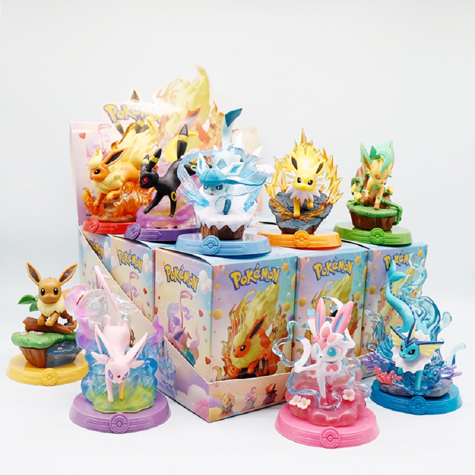 8 Gaya Boneka Aksi Pok é mon P - Model Kit Pokemon ulasan dan harga