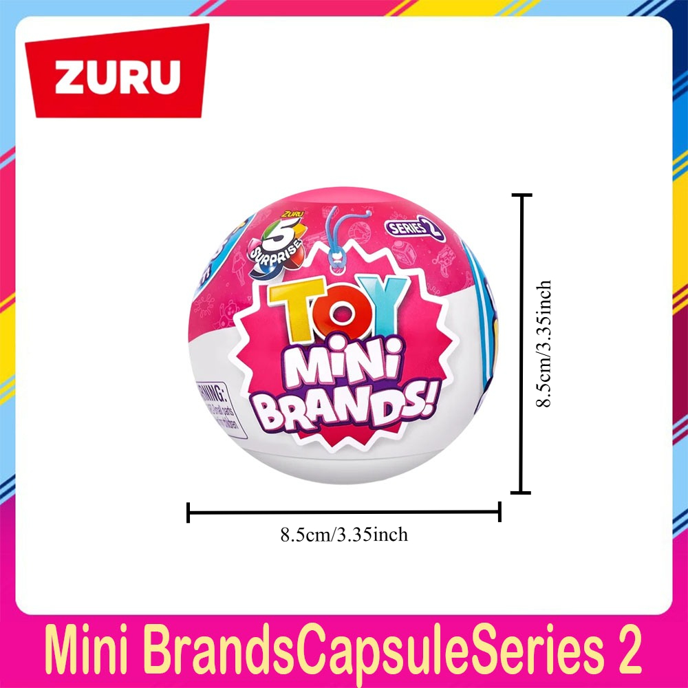 Zuru 5 Surprise Toy Mini Brand - Model Kit Brand ulasan dan harga