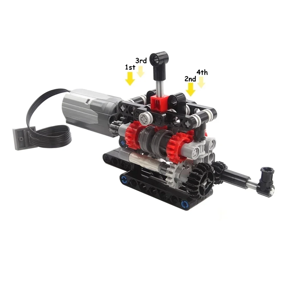MOC Kit transmisi Manual kotak - Model Kit Manual ulasan dan harga