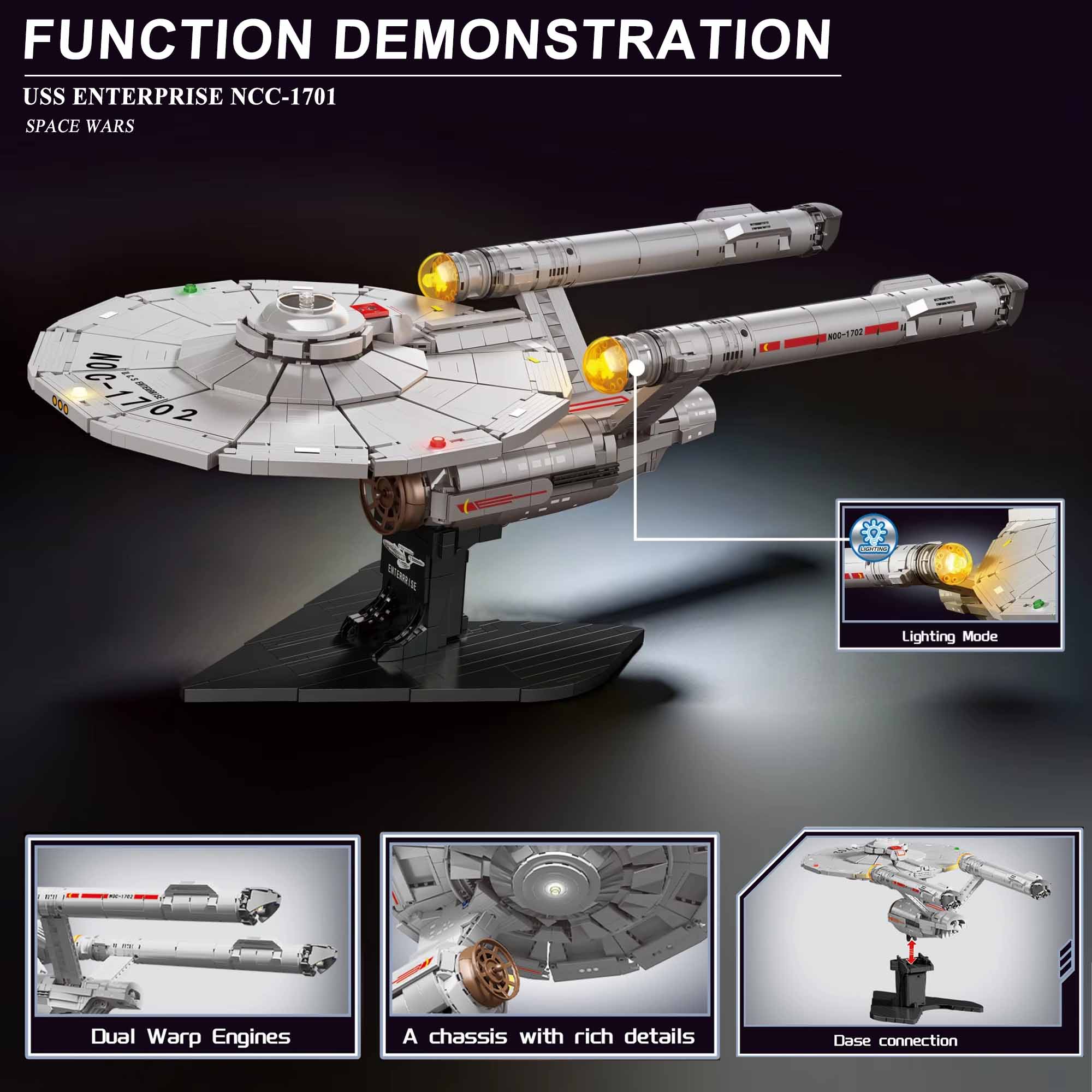 Permainan Film Star Trek USS E - Model Kit Uss Enterprise ulasan dan harga