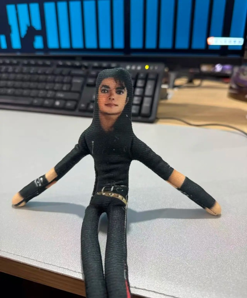 Boneka Cosplay Michael Jackson - Model Kit Joints ulasan dan harga