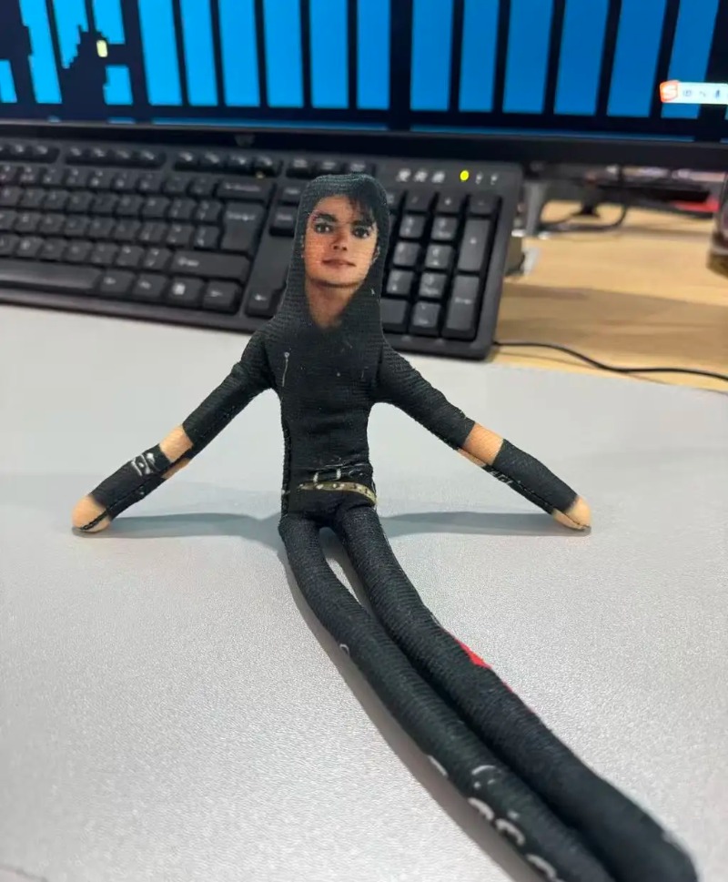 Boneka Cosplay Michael Jackson - Model Kit Joints ulasan dan harga