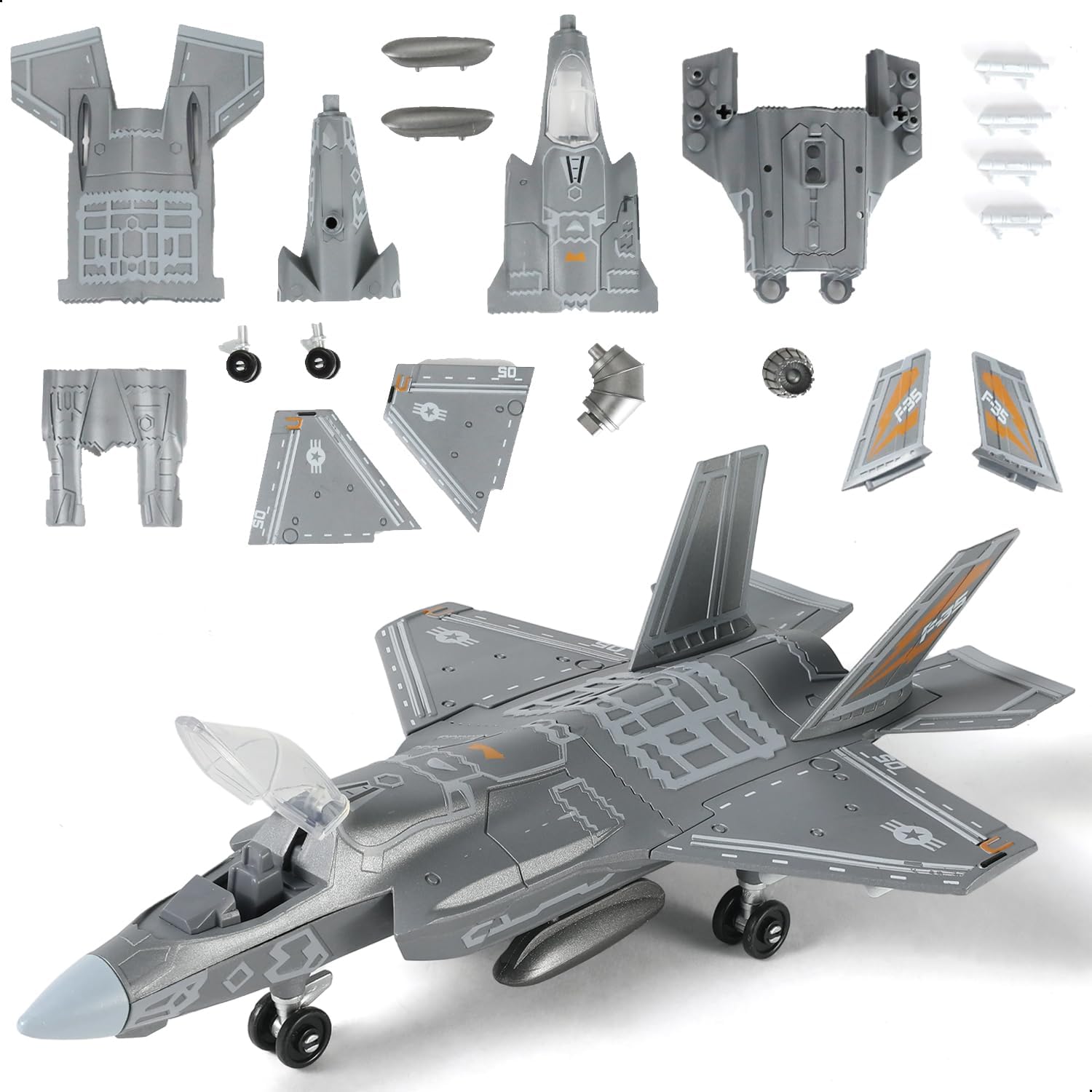 Kit Model Pesawat Tempur F-35  - Model Kit Manual ulasan dan harga