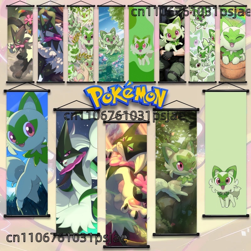 Seni Gulir Sprigatito, Dibuat  - Model Kit Pokemon ulasan dan harga