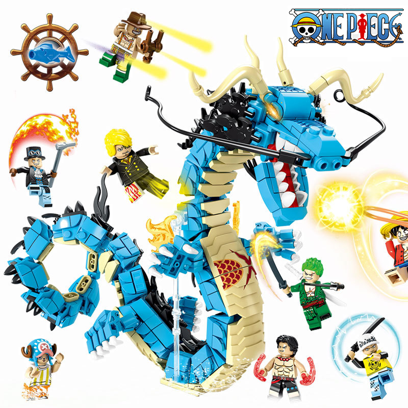 8in1 One Piece Building Blocks - Model Kit Manual ulasan dan harga