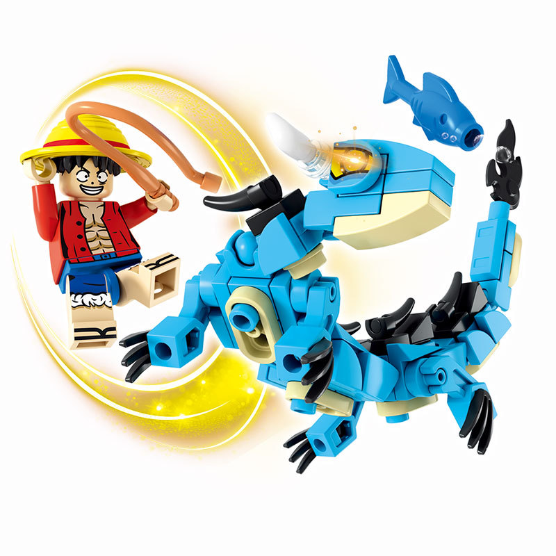8in1 One Piece Building Blocks - Model Kit Manual ulasan dan harga