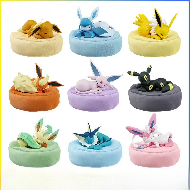 Pokemon Eevee Seri Posisi Tidu - Model Kit Pokemon ulasan dan harga