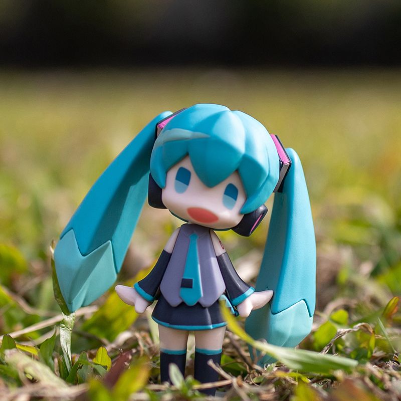 Set Figur Anime Miku & Blok Ba - Model Kit Hatsune Miku ulasan dan harga