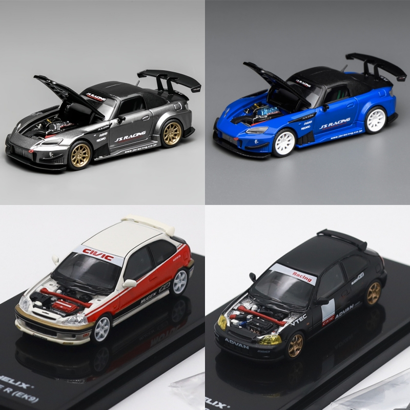 MOTORHELIX MH 1:64 EK9 JS Raci - Model Kit R34 ulasan dan harga