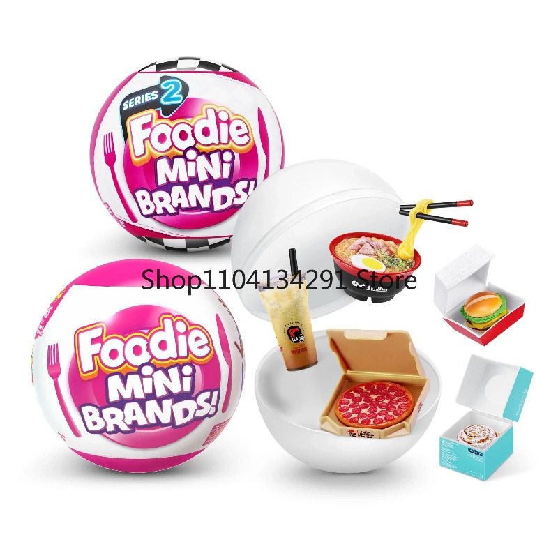 ZURU Mini Brands Foodie Seri 1 - Model Kit Brand ulasan dan harga