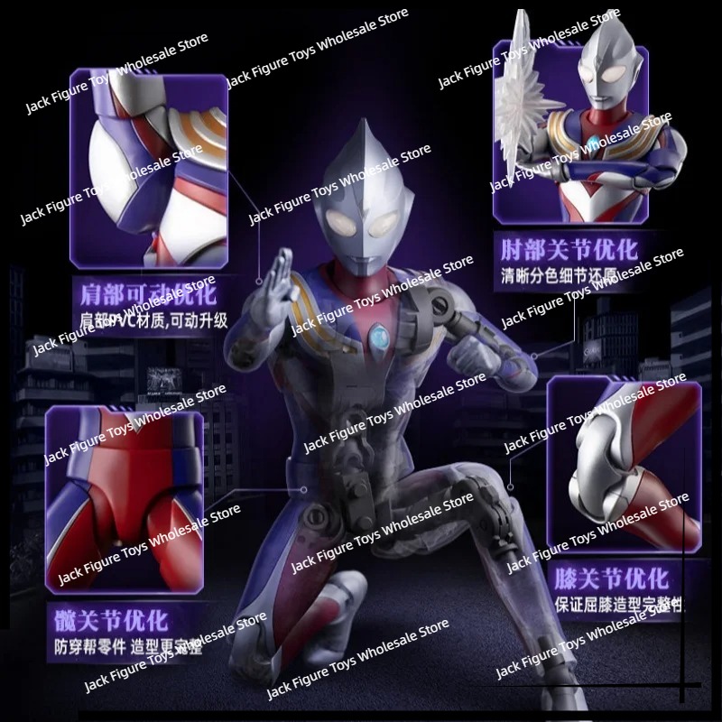 Figur Aksi Blokees Ultraman Ti - Model Kit Blokees ulasan dan harga