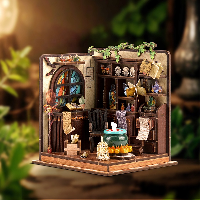 Kit Model Miniatur Kayu DIY Be - Model Kit Manual ulasan dan harga