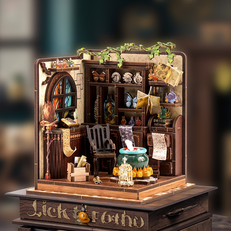 Kit Model Miniatur Kayu DIY Be - Model Kit Manual ulasan dan harga