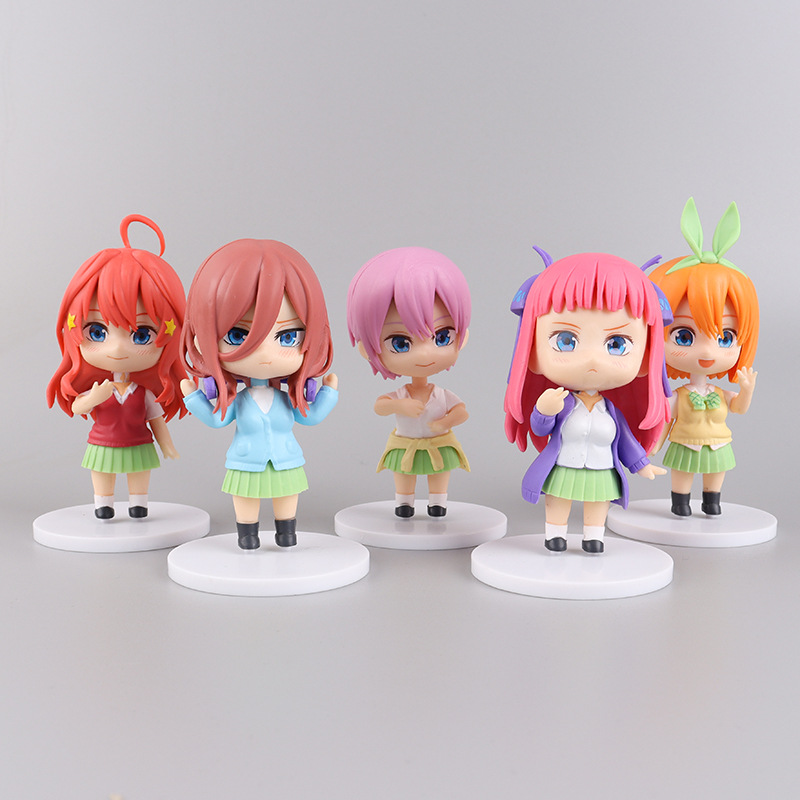 5pcs Figur Anime The Quintesse - Model Kit Hatsune Miku ulasan dan harga