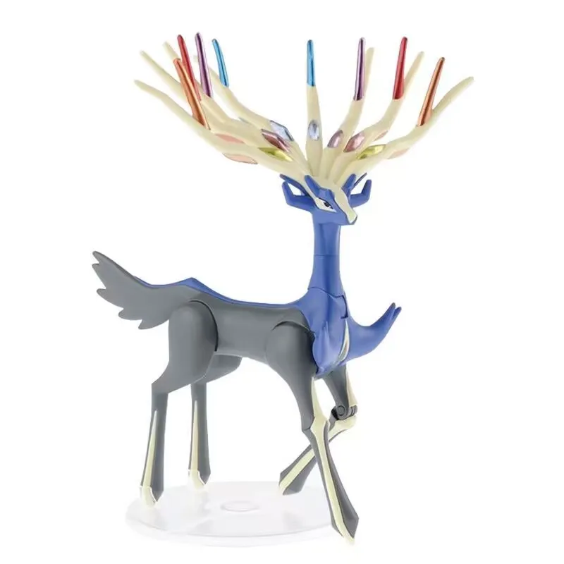 Bandai asli tokoh Pokemon Xern - Model Kit Pokemon ulasan dan harga