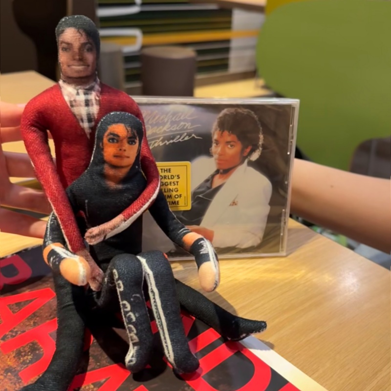 Boneka Cosplay Michael Jackson - Model Kit Joints ulasan dan harga