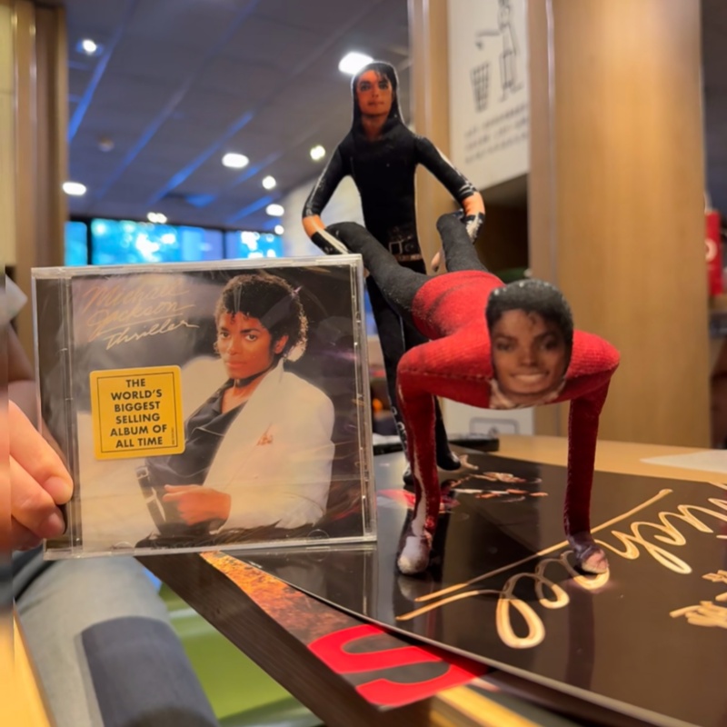 Boneka Cosplay Michael Jackson - Model Kit Joints ulasan dan harga