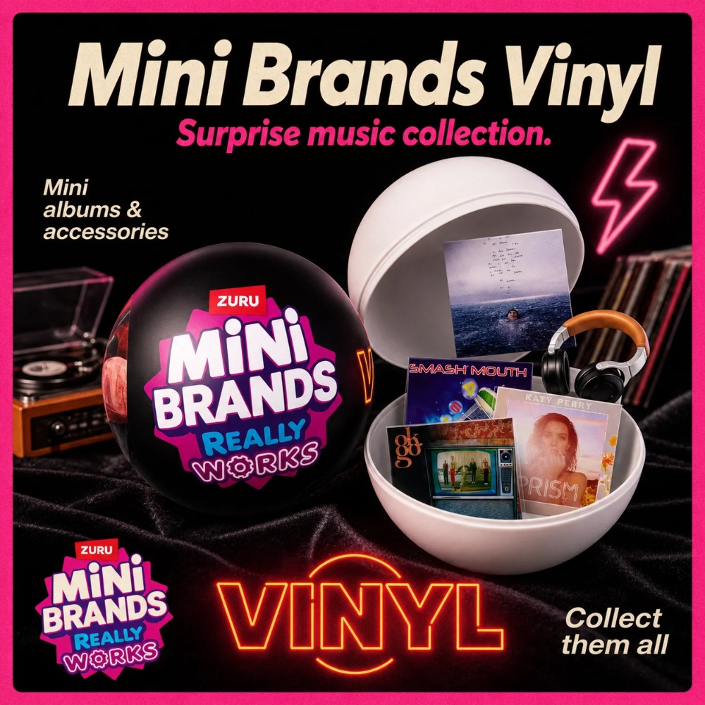 Bola Kejutan Vinyl ZURU Mini B - Model Kit Brand ulasan dan harga