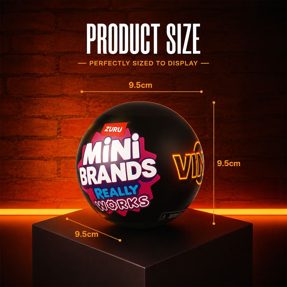 Bola Kejutan Vinyl ZURU Mini B - Model Kit Brand ulasan dan harga